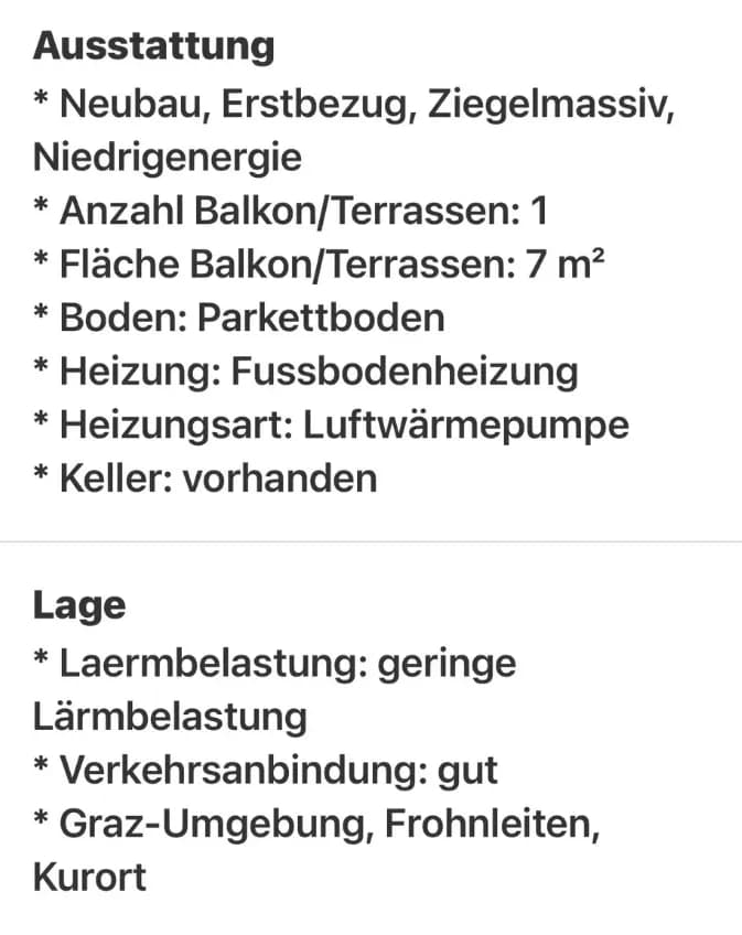3-Zimmer-Wohnung mieten in Graz-Umgebung – 65 m², € 750 – Bild 25 von 26
