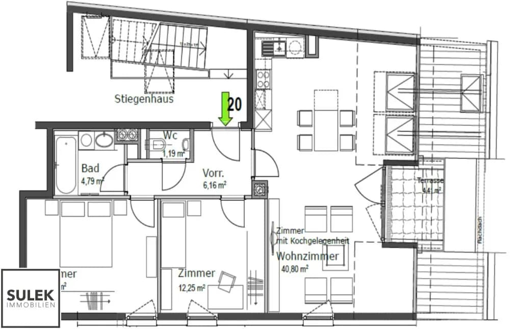 3-Zimmer-Wohnung mieten in Wien – 80,76 m², € 1.895 – Bild 18 von 18