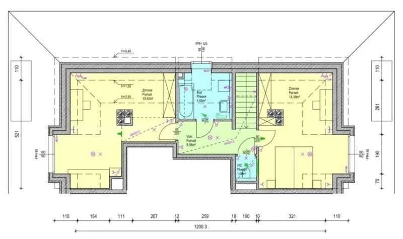3-Zimmer-Wohnung mieten in Sankt Pölten – 115,59 m², € 1.415 – Bild 23 von 24