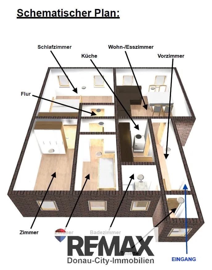 4-Zimmer-Wohnung kaufen in Wien – 76,82 m², € 265.000 – Bild 15 von 17