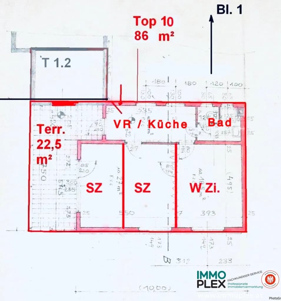 3-Zimmer-Wohnung mieten in Hollabrunn – 86 m², € 884 – Bild 8 von 8