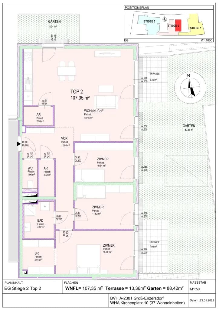 4-Zimmer-Wohnung kaufen in Gänserndorf – 81,55 m², € 489.707 – Bild 12 von 22