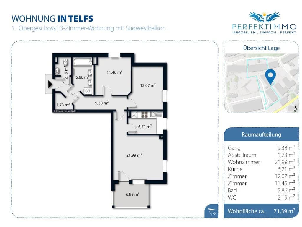 3-Zimmer-Wohnung kaufen in Innsbruck-Land – 71,39 m², € 325.000 – Bild 9 von 9