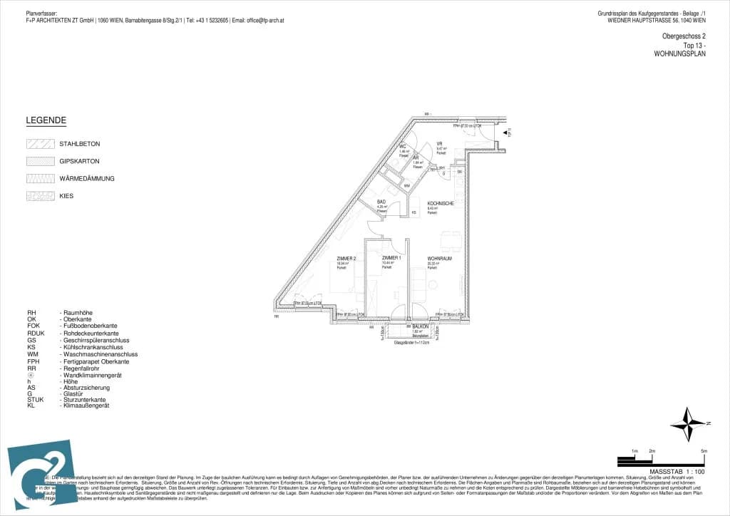 3-Zimmer-Wohnung mieten in Wien – 75,05 m², € 1.783 – Bild 18 von 18