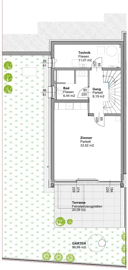 6-Zimmer-Haus kaufen in Mödling – 164 m², € 1.250.000 – Bild 7 von 14