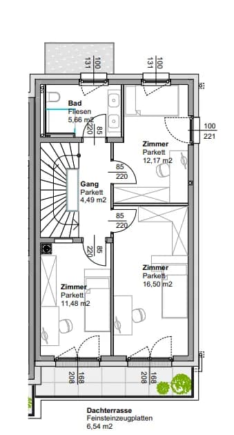 6-Zimmer-Haus kaufen in Mödling – 164 m², € 1.250.000 – Bild 13 von 14