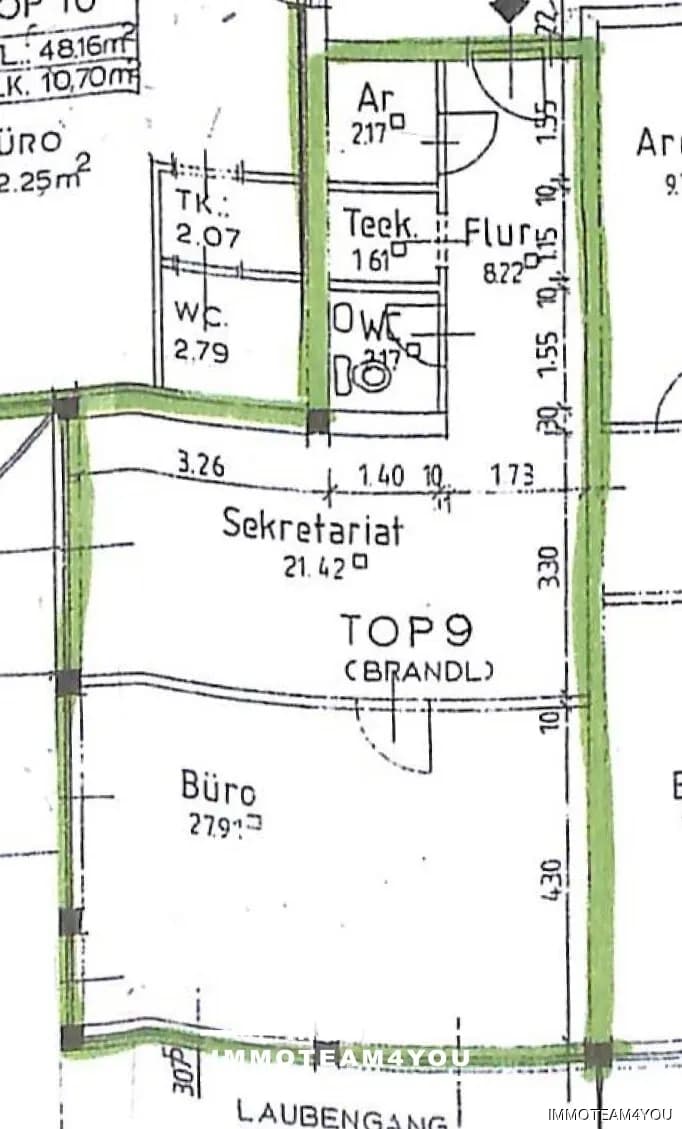 2-Zimmer-Gewerbeimmobilie mieten in Vöcklabruck – 117 m², € 1.130 – Bild 11 von 11