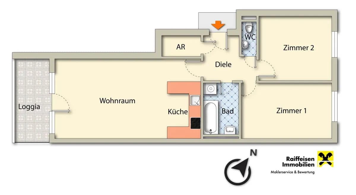 3-Zimmer-Wohnung kaufen in Villach – 81 m², € 345.000 – Bild 17 von 17