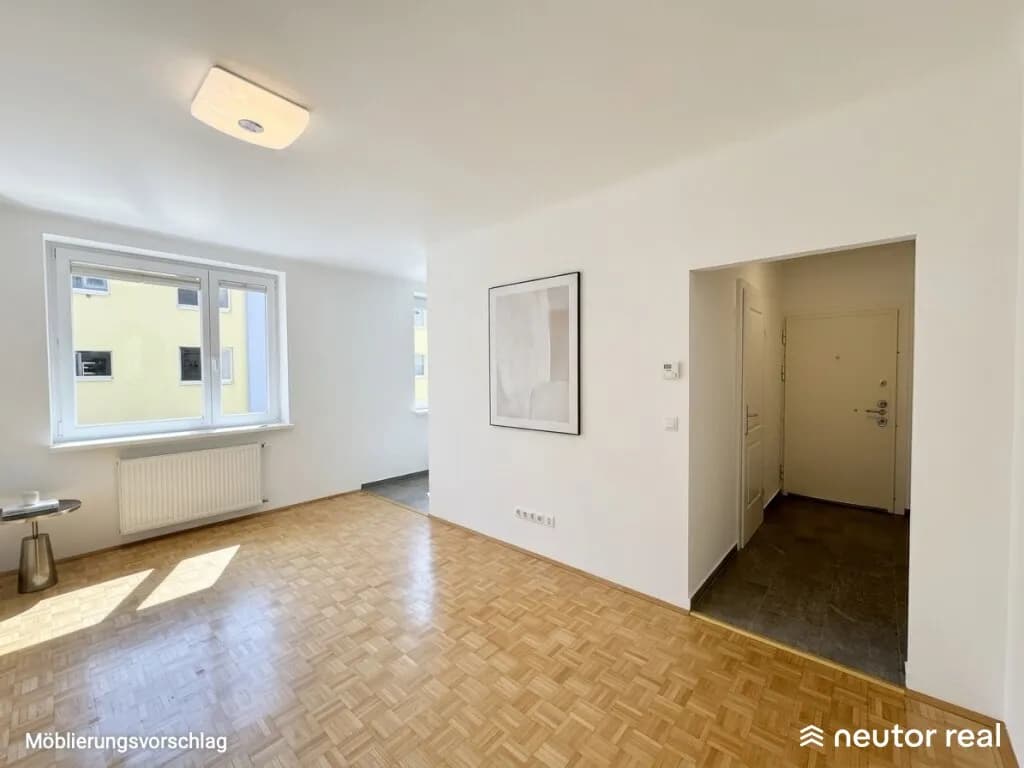 2-Zimmer-Wohnung mieten in Wien – 49 m², € 845