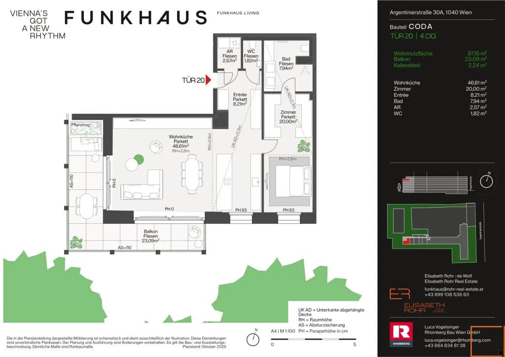 2-Zimmer-Wohnung kaufen in Wien – 87,15 m², € 1.390.000 – Bild 5 von 5