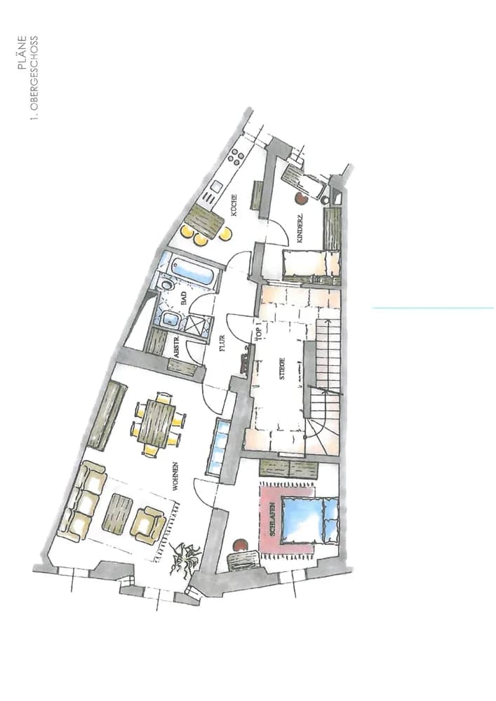 3-Zimmer-Wohnung mieten in Salzburg Stadt – 75,68 m², € 1.281 – Bild 4 von 11
