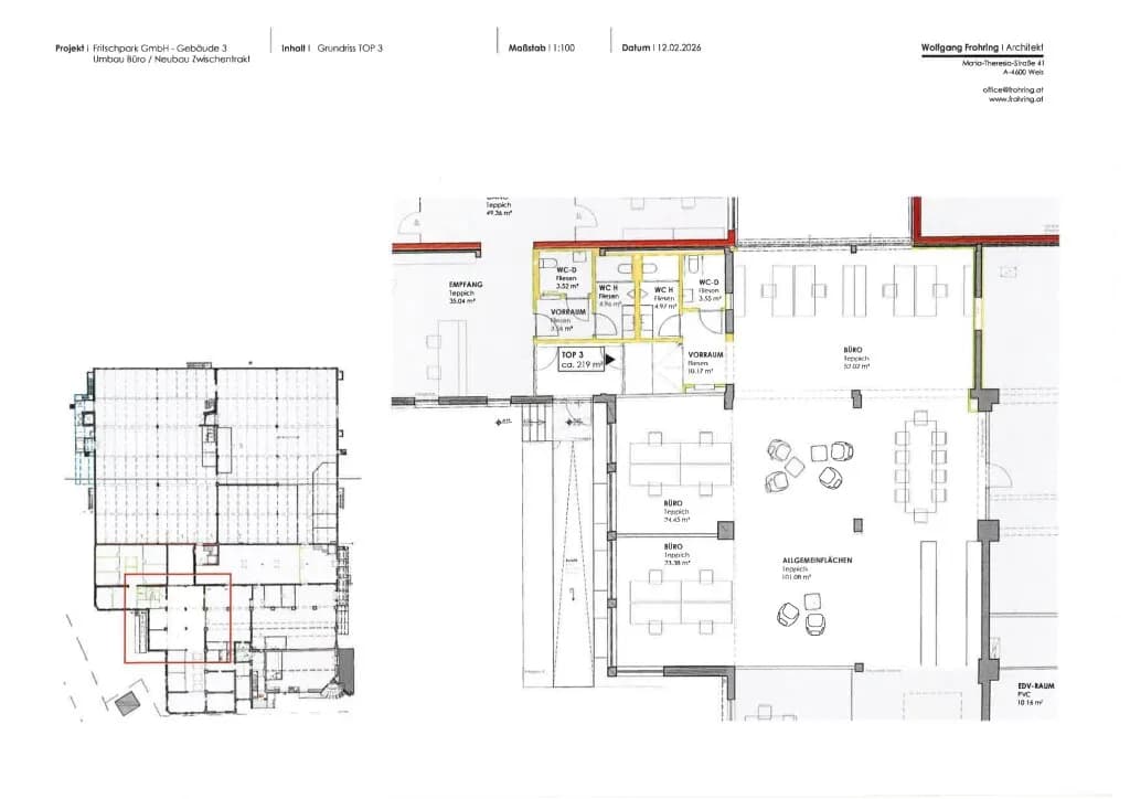 Gewerbeimmobilie mieten in Wels – 219 m², € 2.519 – Bild 5 von 5