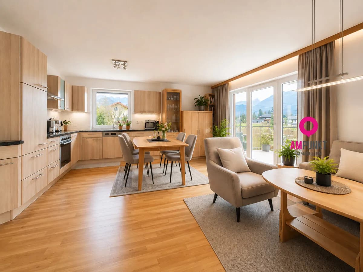 4-Zimmer-Wohnung mieten in Hallein – 89,26 m², € 1.560 – Bild 1 von 7