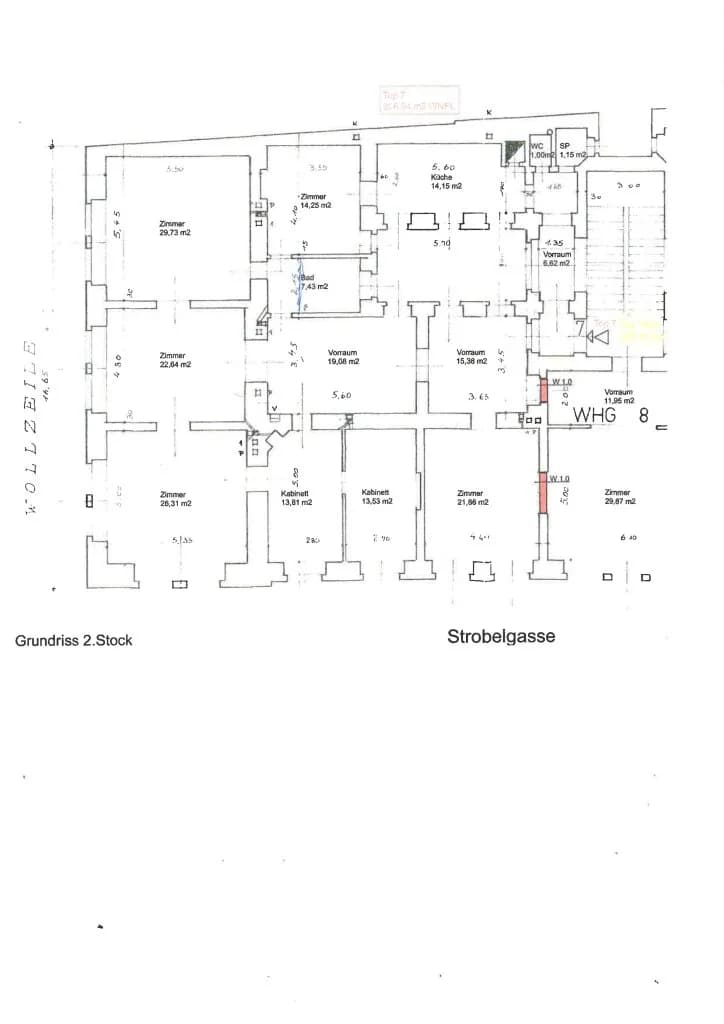 5-Zimmer-Wohnung mieten in Wien – 206,94 m², € 4.200 – Bild 20 von 20