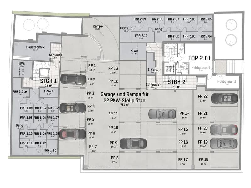 5-Zimmer-Wohnung kaufen in Wien – 133,46 m², € 969.900 – Bild 6 von 6