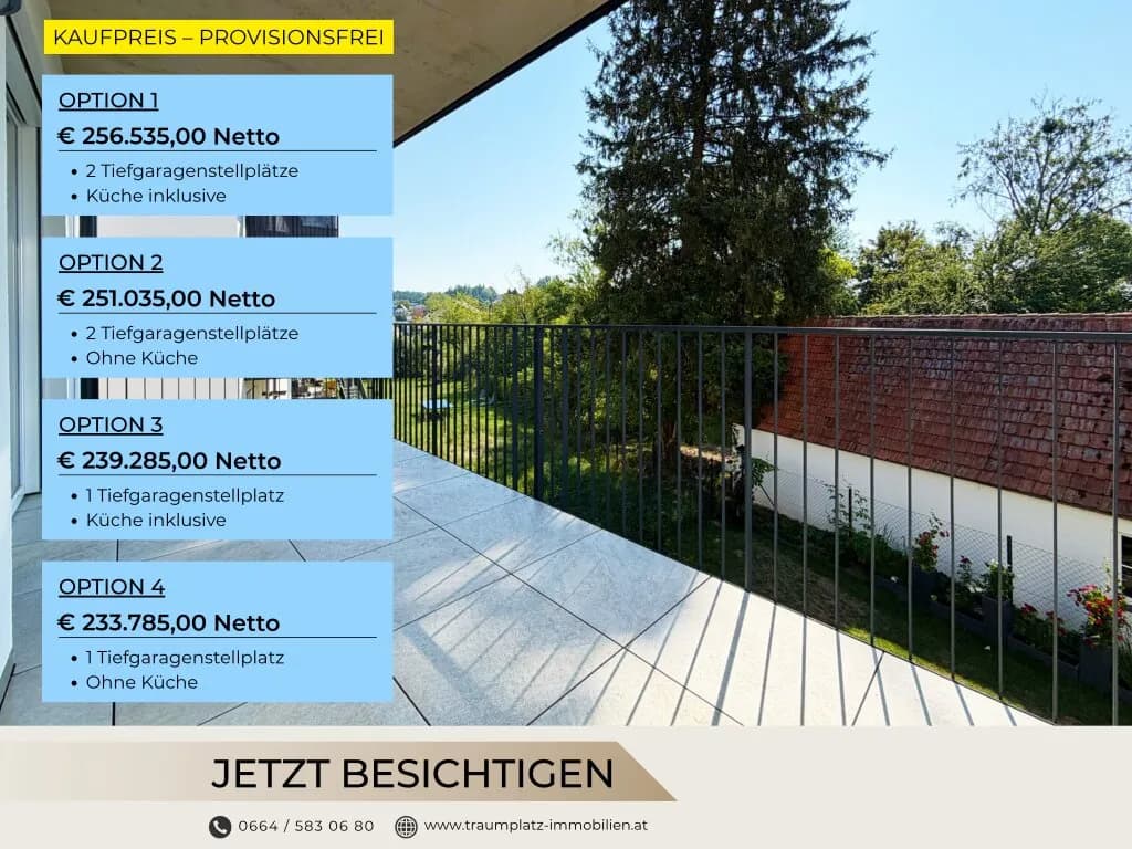 3-Zimmer-Wohnung kaufen in Graz-Umgebung – 70 m², € 256.535