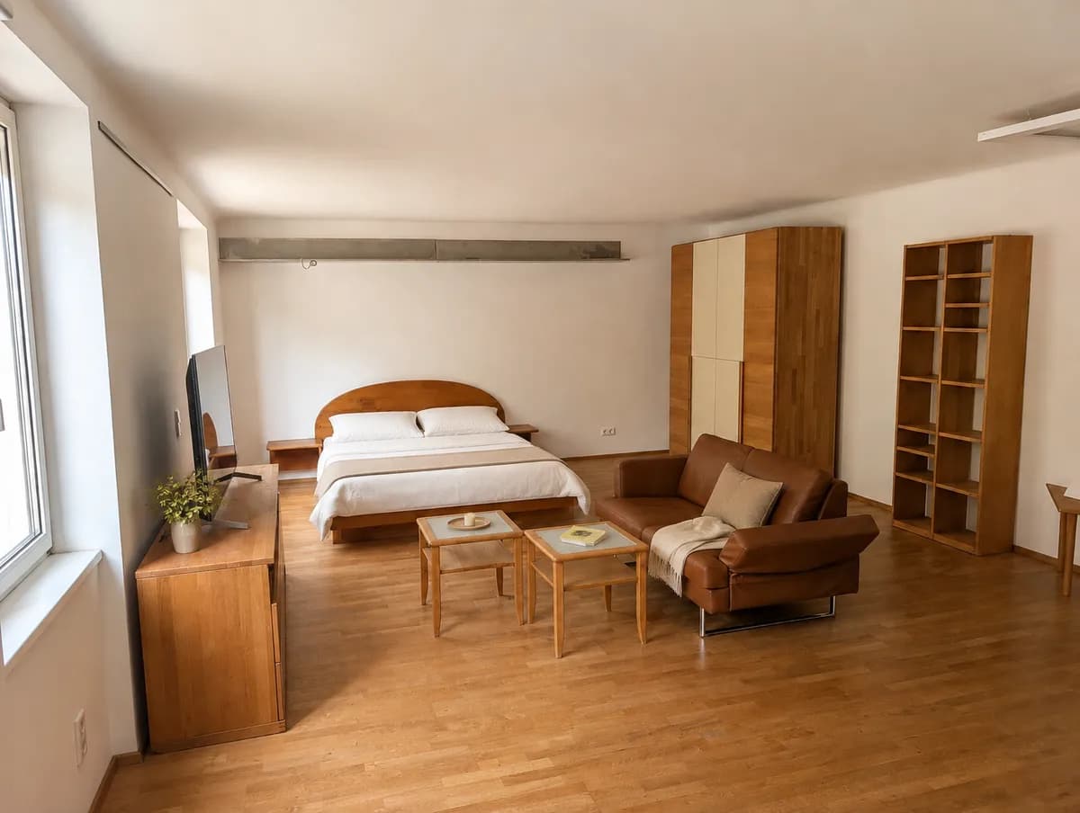 1-Zimmer-Immobilie mieten in Wien – 48 m², € 1.190