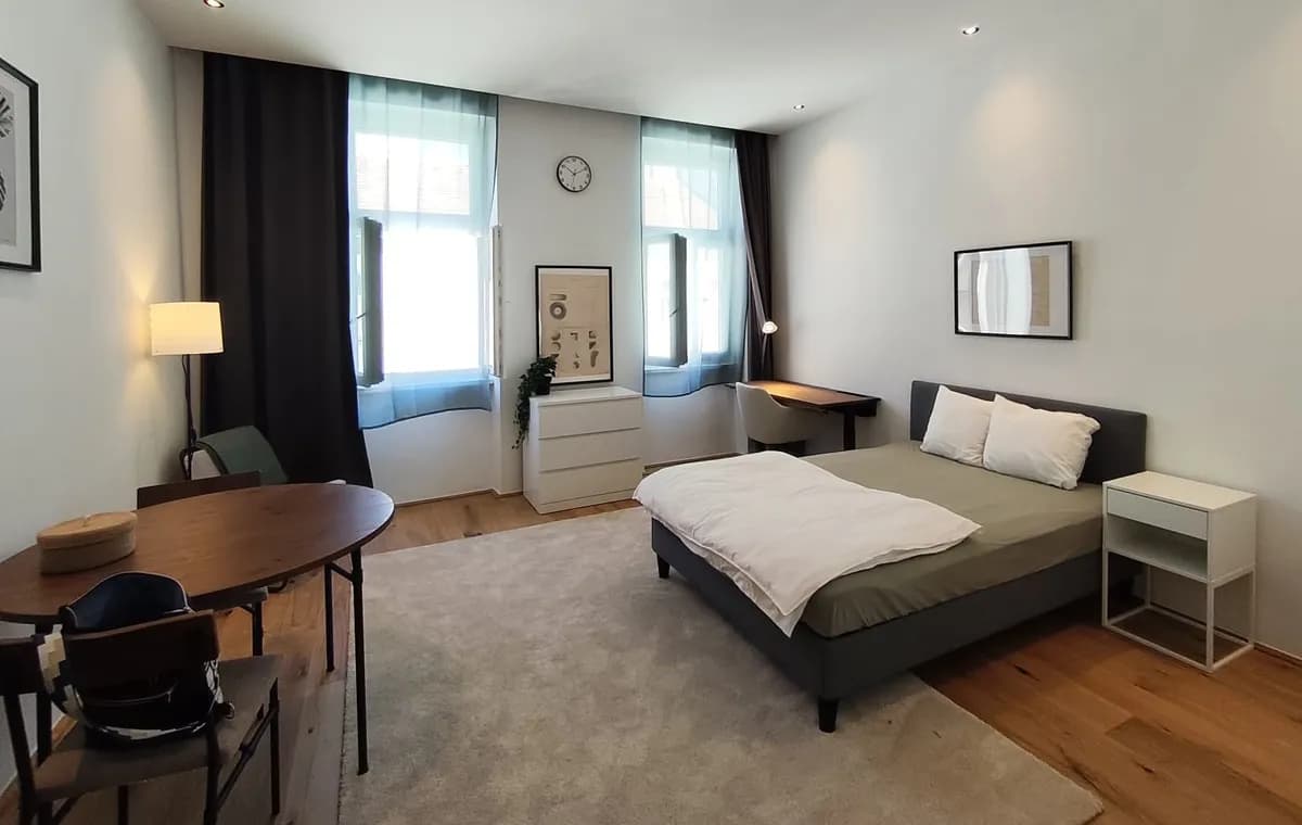 1-Zimmer-Wohnung mieten in Wien – 33 m², € 1.380