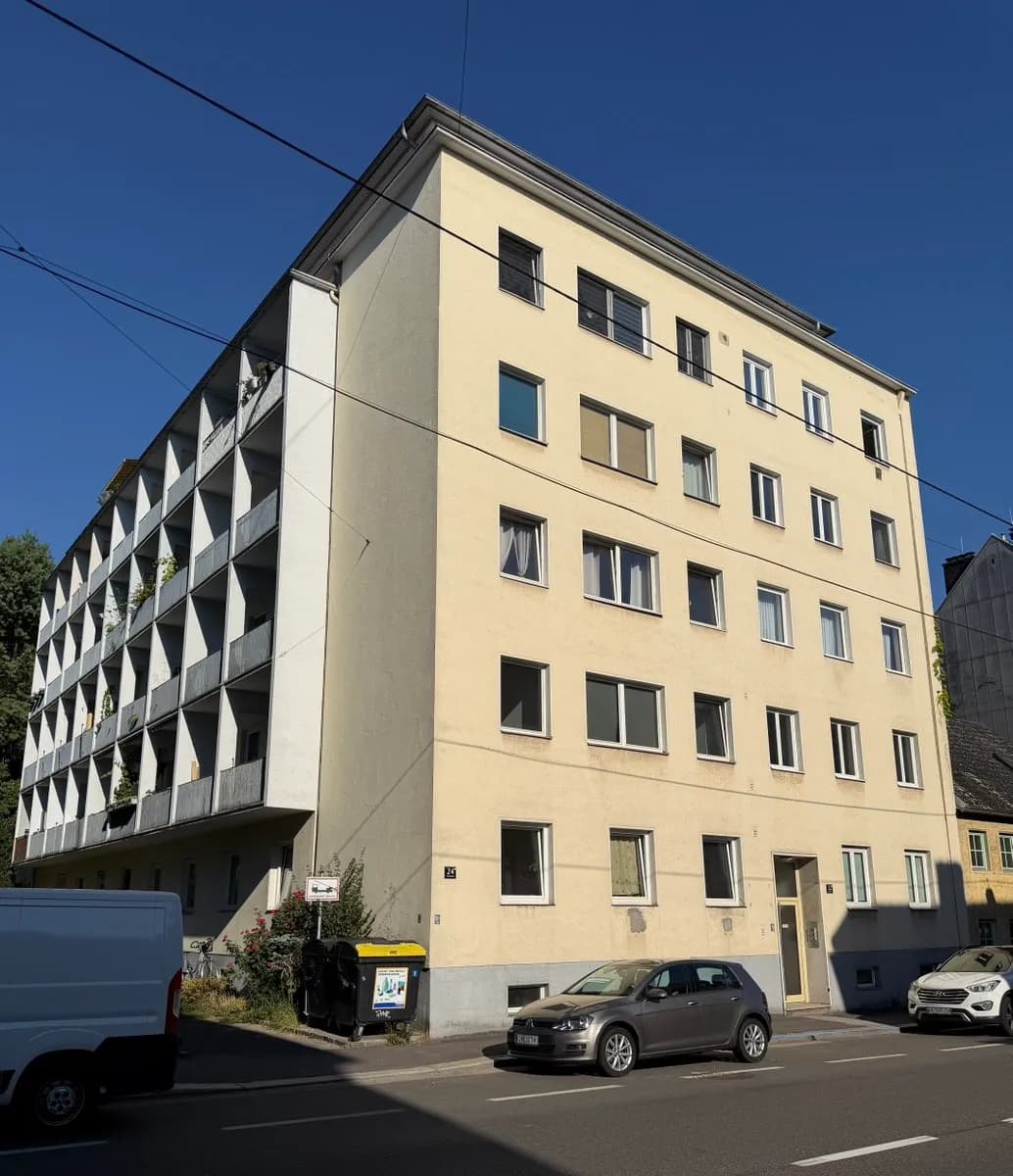 2-Zimmer-Wohnung mieten in Linz – 47 m², € 665