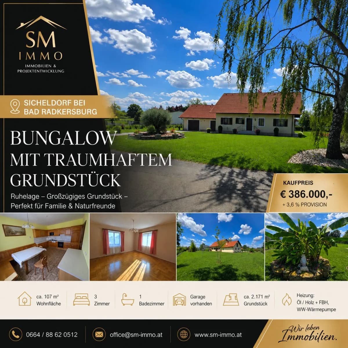 Haus kaufen in Südoststeiermark – 107 m², € 386.000