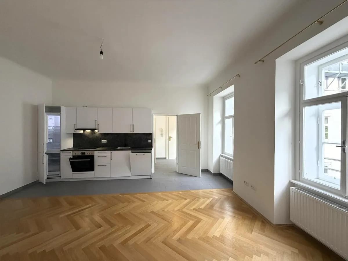 2-Zimmer-Wohnung mieten in Wien – 47,51 m², € 1.133