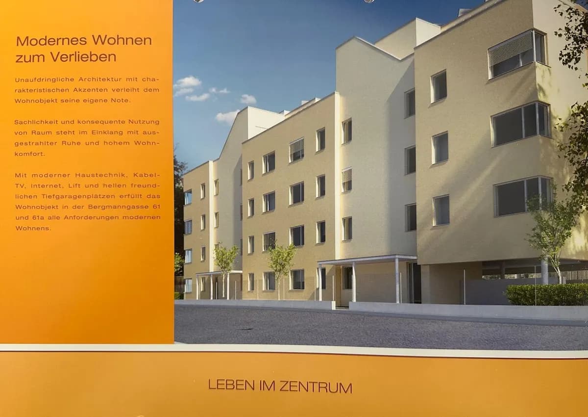 3-Zimmer-Wohnung kaufen in Graz – 61 m², € 350.000