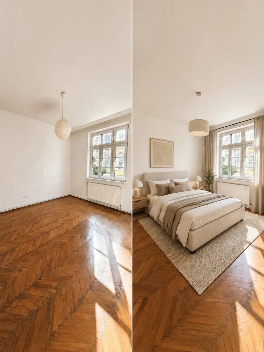 2-Zimmer-Wohnung mieten in Wien – 66 m², € 890