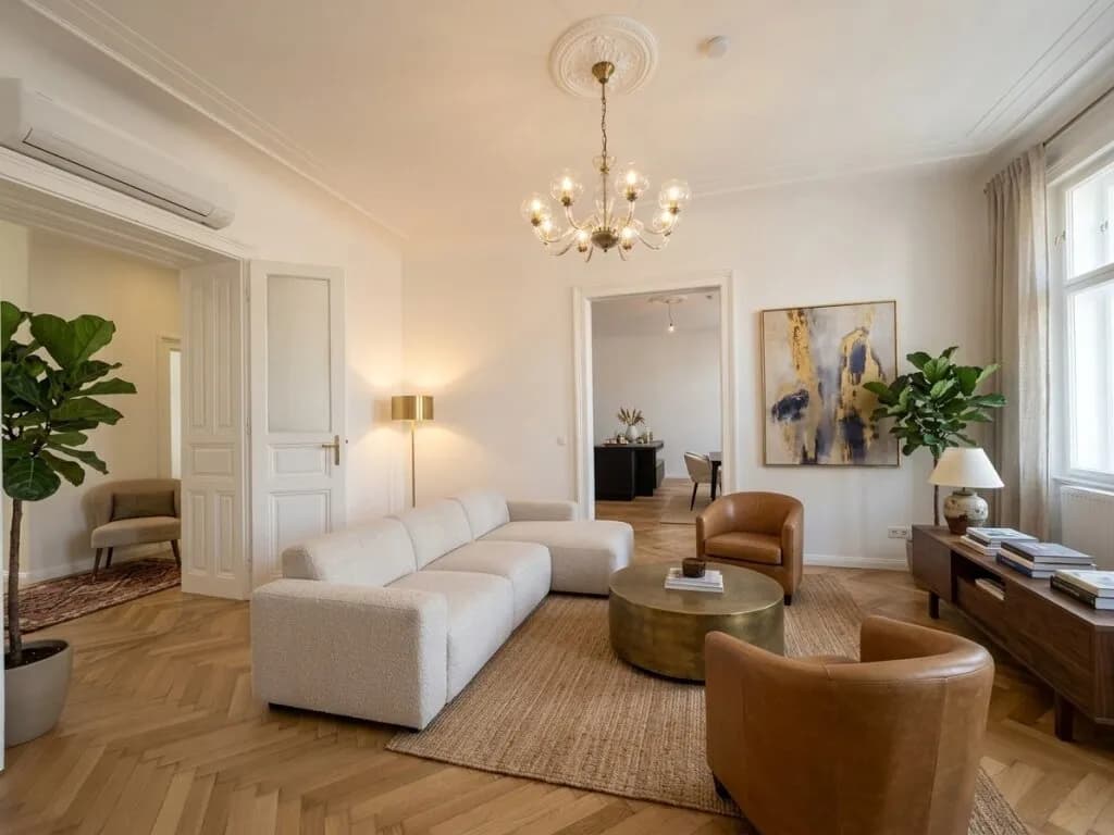 4-Zimmer-Wohnung mieten in Wien – 136,06 m², € 3.701