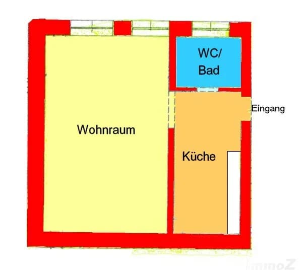 1-Zimmer-Wohnung mieten in Graz – 43,5 m², € 509