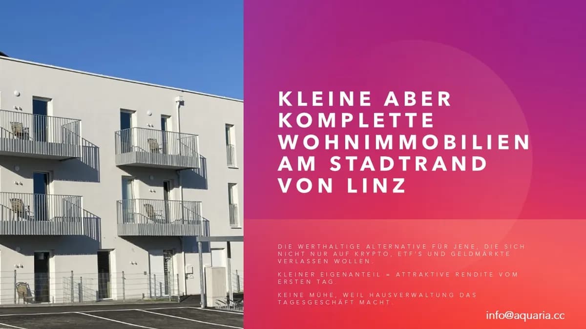 2-Zimmer-Wohnung kaufen in Linz Land – 43 m², € 170.000