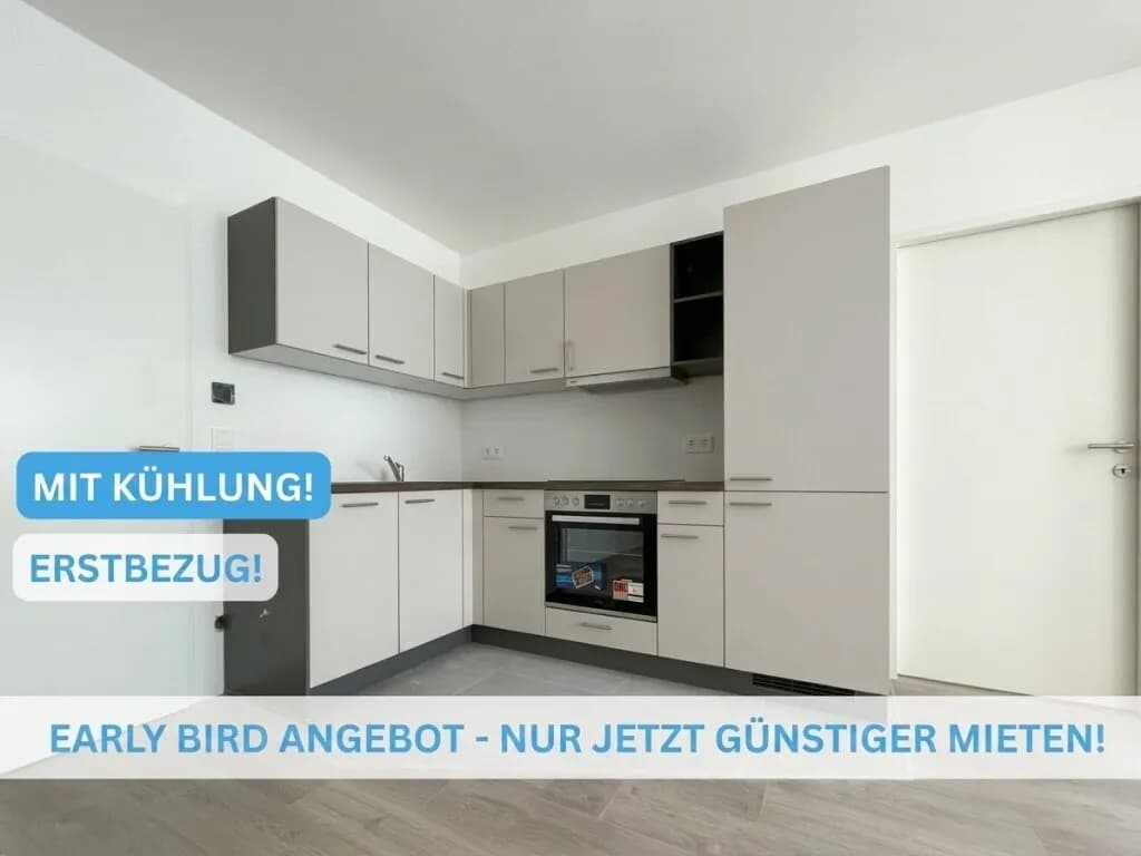 2-Zimmer-Wohnung mieten in Wien – 54 m², € 969