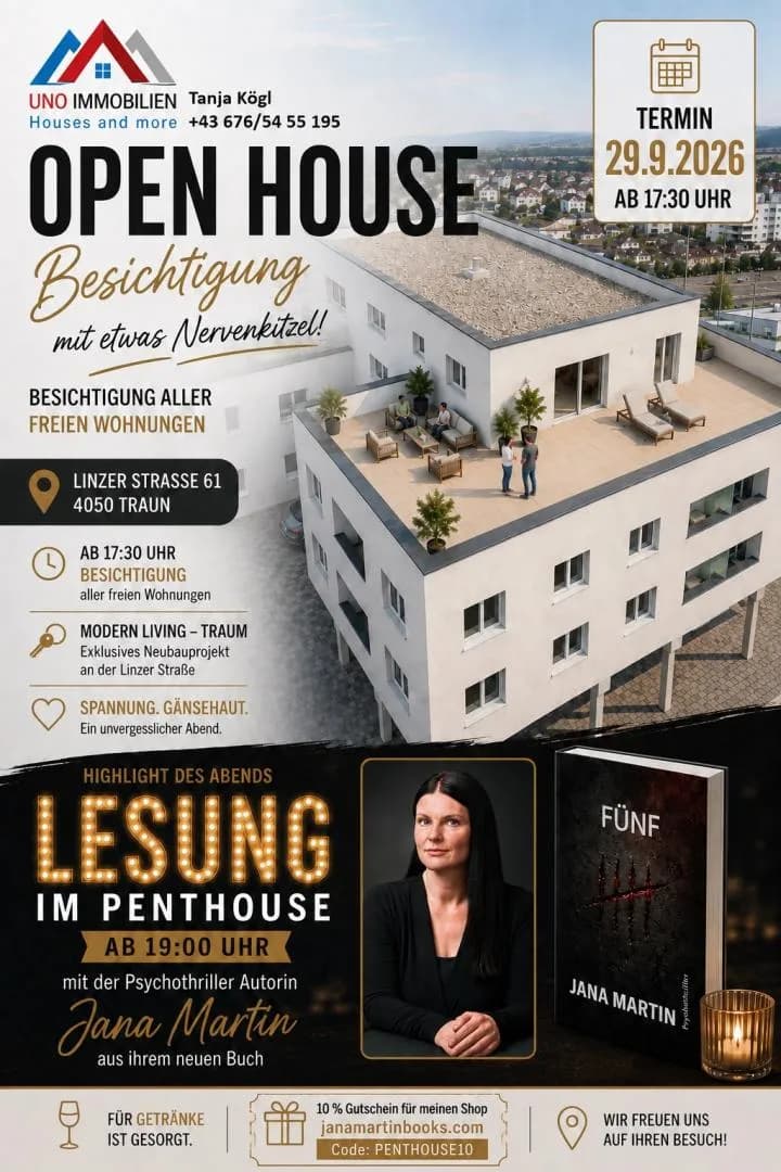 2-Zimmer-Wohnung kaufen in Linz Land – 57 m², € 294.000