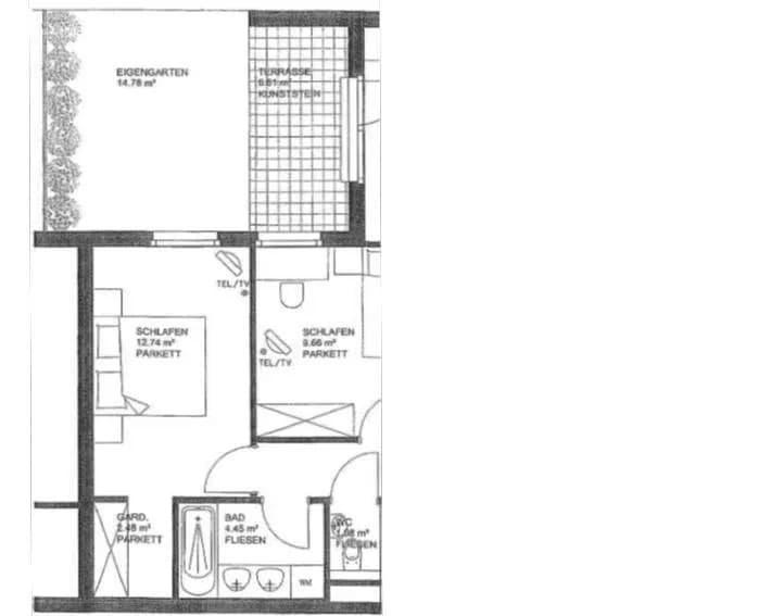 3-Zimmer-Wohnung mieten in Wien – 67 m², € 1.440