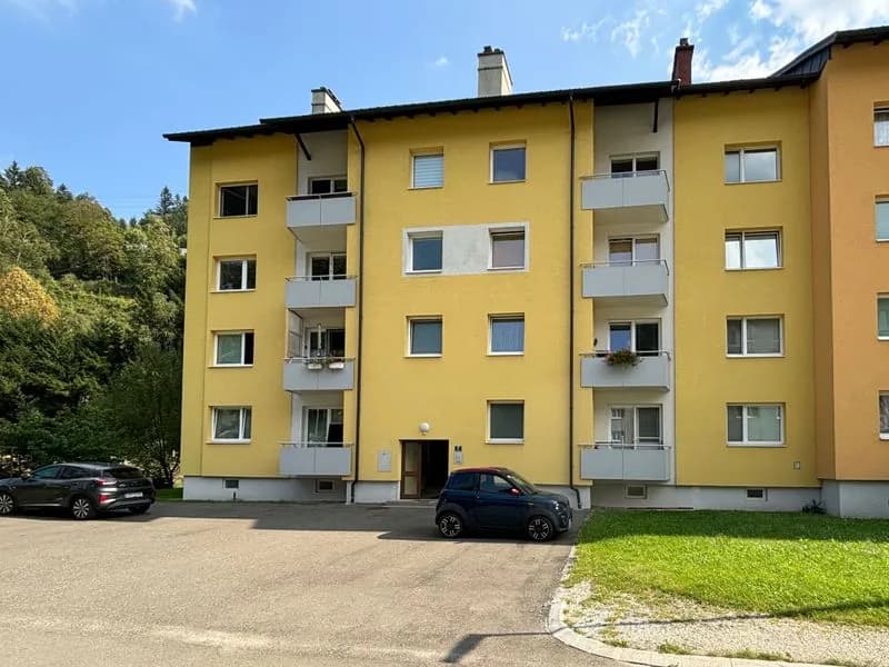 2-Zimmer-Wohnung mieten in Leoben – 53,69 m², € 431