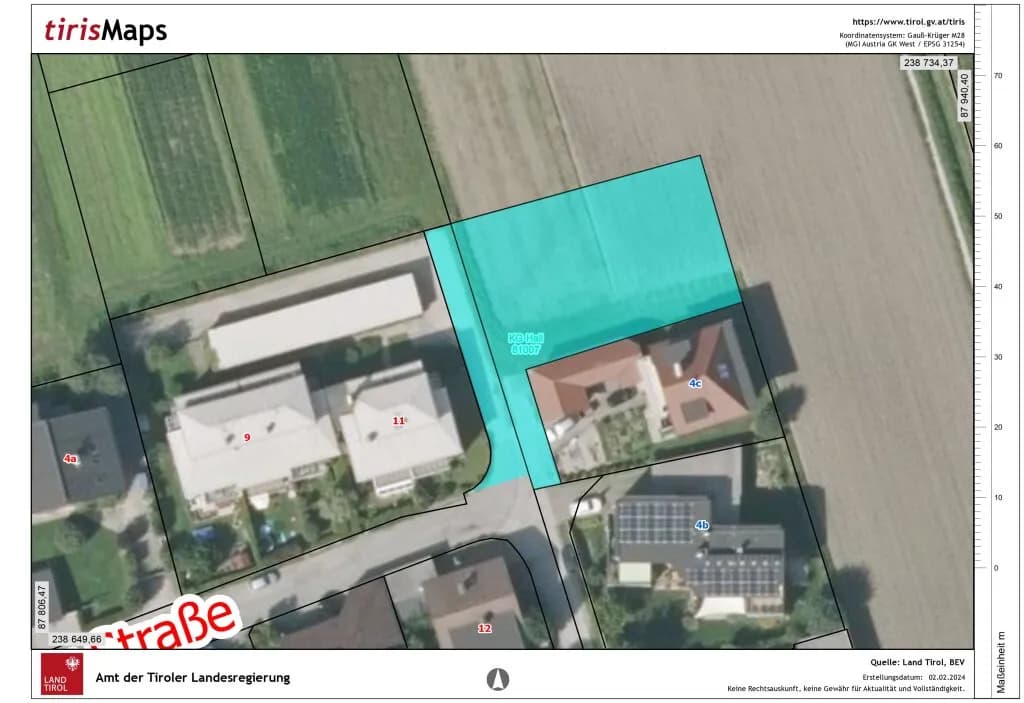 Grundstück kaufen in Innsbruck-Land – 1 044 m², € 1.298.000