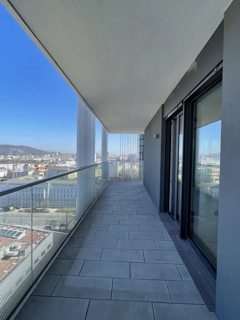 2-Zimmer-Wohnung mieten in Linz – 56,3 m², € 1.050
