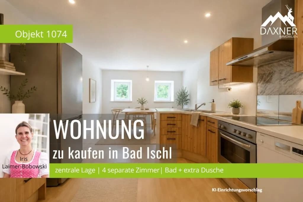 4-Zimmer-Wohnung kaufen in Gmunden – 97 m², € 199.500