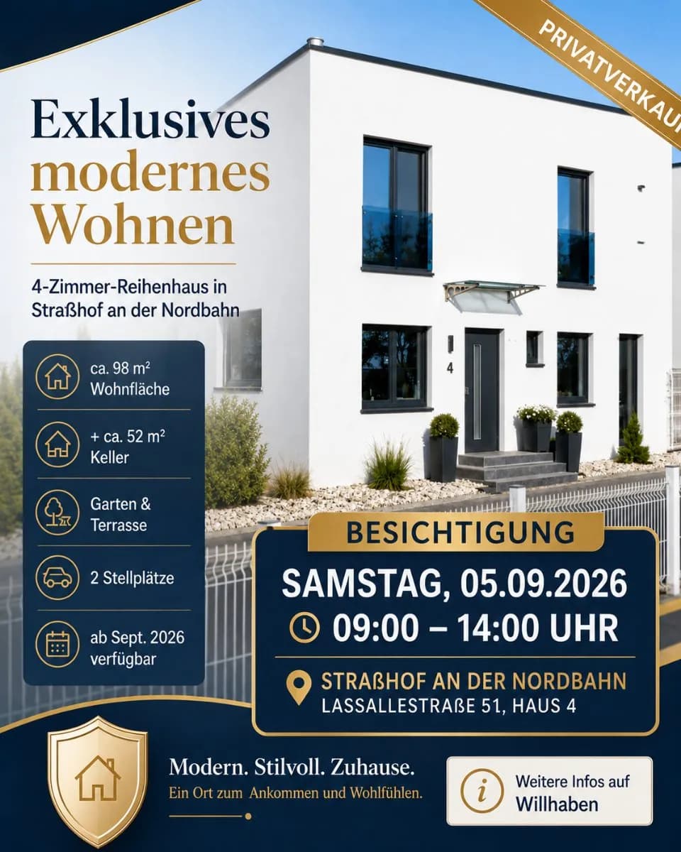 4-Zimmer-Haus kaufen in Gänserndorf – 150 m², € 549.000