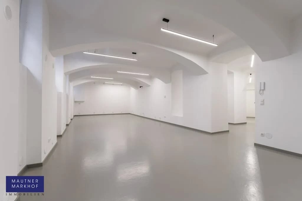 2-Zimmer-Gewerbeimmobilie mieten in Wien – 127 m², € 1.856