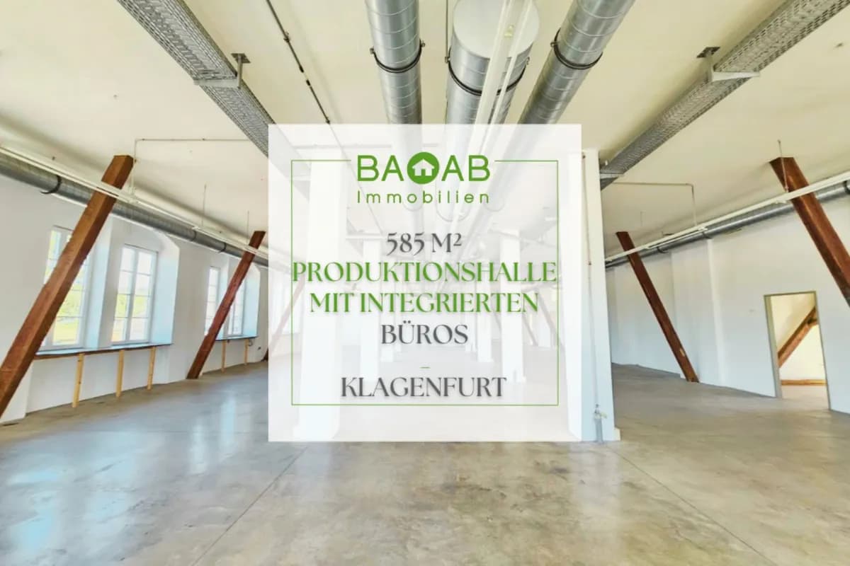 6-Zimmer-Gewerbeimmobilie mieten in Klagenfurt – 585,36 m², € 6.568