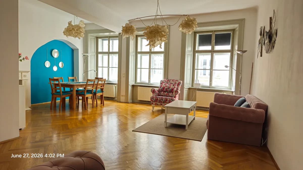 2-Zimmer-Wohnung mieten in Wien – 76 m², € 2.600