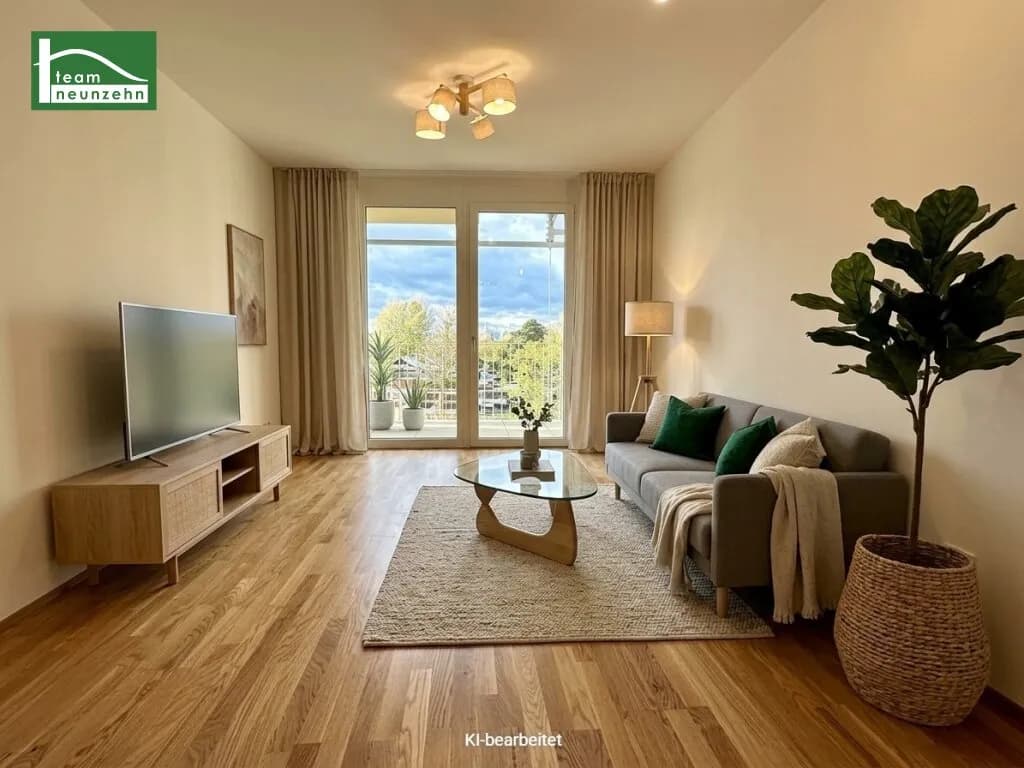 2-Zimmer-Wohnung mieten in Wien – 45,07 m², € 925